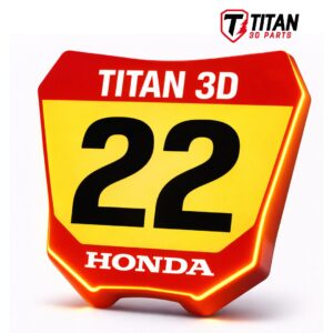 Luminária de Led Honda Motocross Personalizada