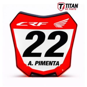 Luminária de Led Honda CRF Motocross Personalizada