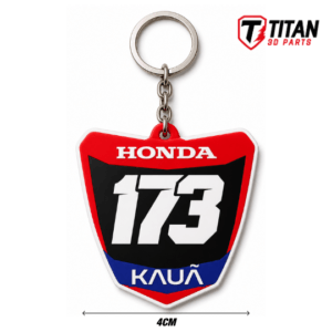 Chaveiro Mini Plate Honda 03 MX Personalizado