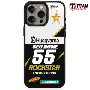 Capinha Husqvarna Motocross Personalizada - Modelo 01